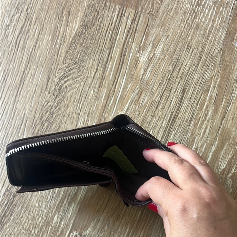 Men's Brown CarrKen Leather Style Wallet